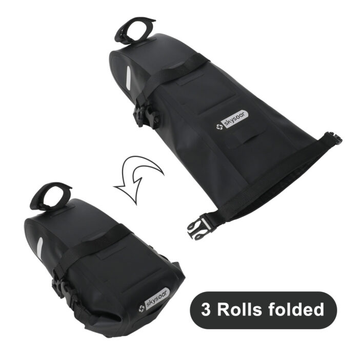 waterproof bike seat bag
