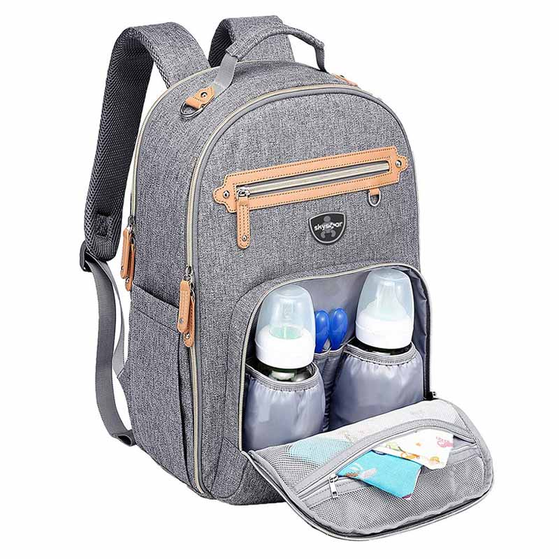 Diaper Backpack Nappy Mummy with Bottle Insulated Bag Manufacturer ...