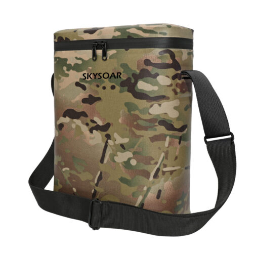 Sonic Welded Camouflage Waterproof Cooler Bag 9L - Insulated Interior