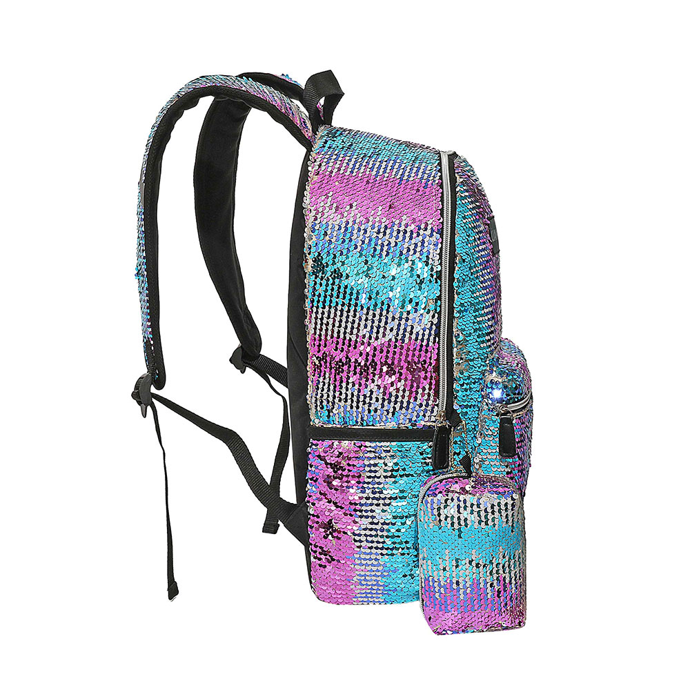 School Backpack with Lunch Bag - SK61189 - Detail 3