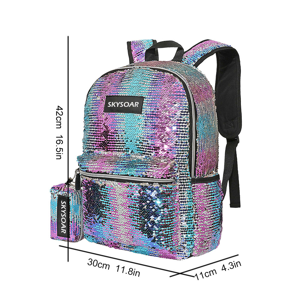School Backpack with Lunch Bag - SK61189 - Detail 5