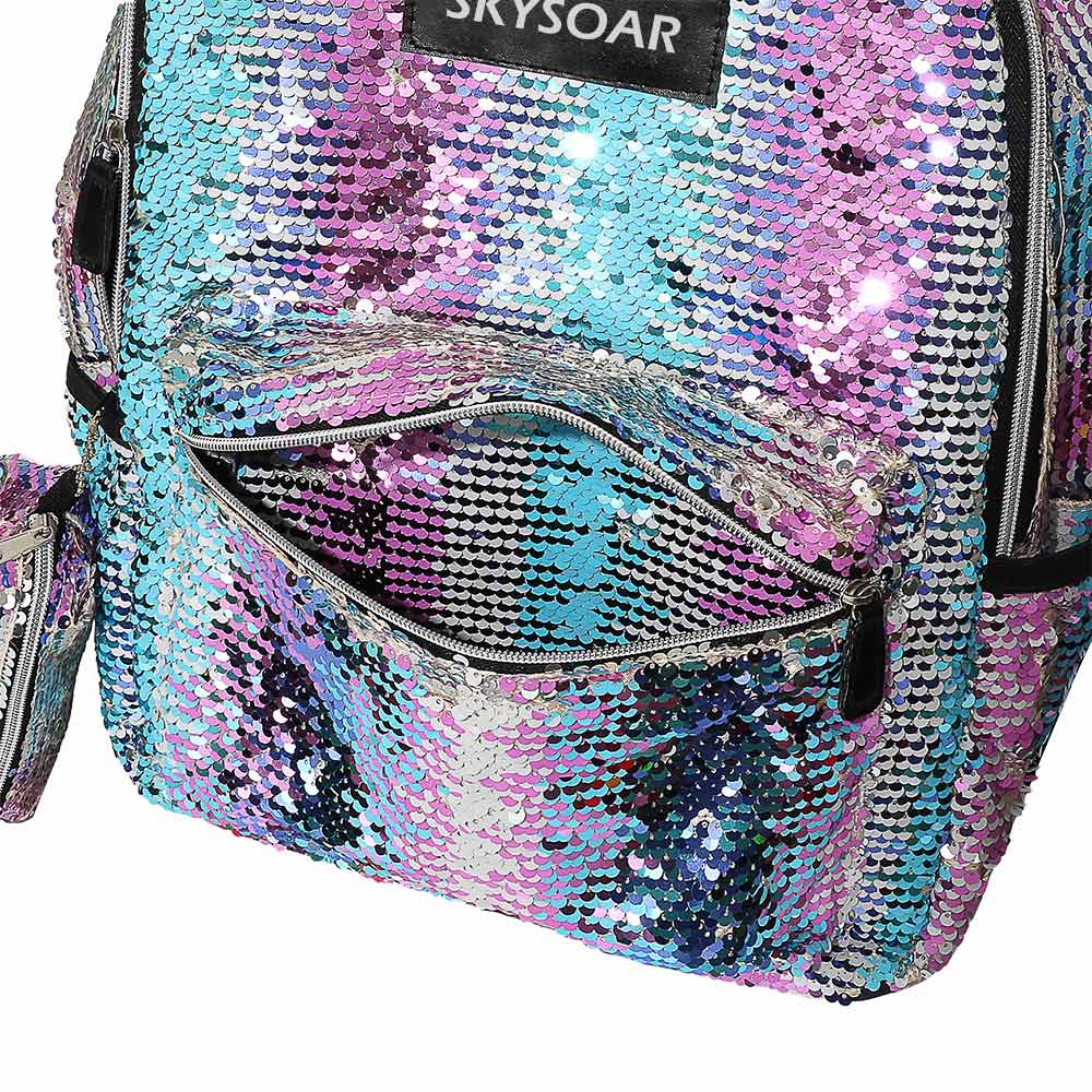 School Backpack with Lunch Bag - SK61189 - Detail 9