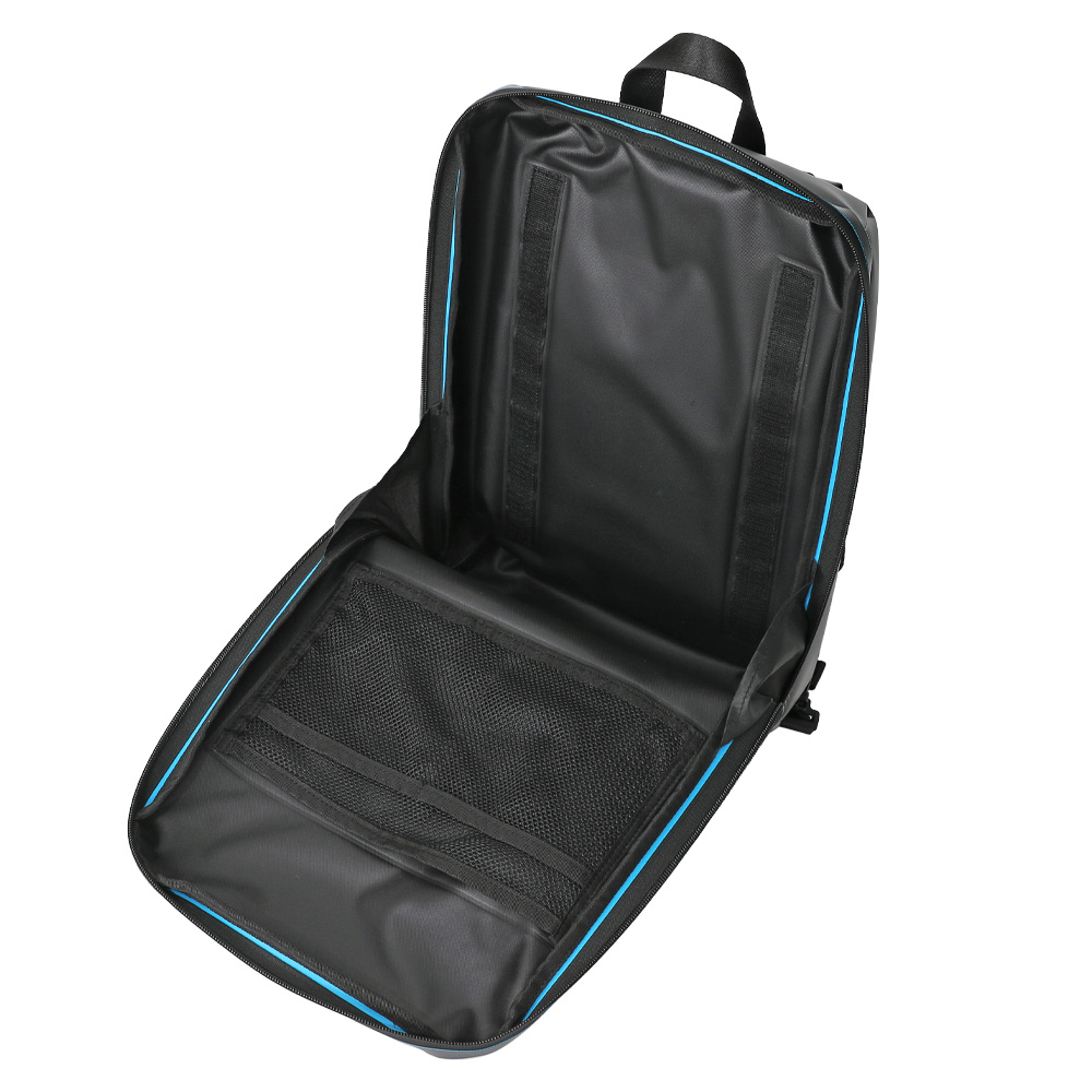 Gray PVC Tarpaulin Waterproof Backpack - Detail 16