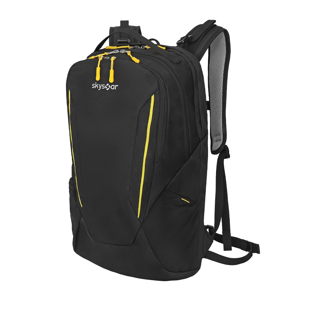 Black Jacquard Backpack - Detail 1
