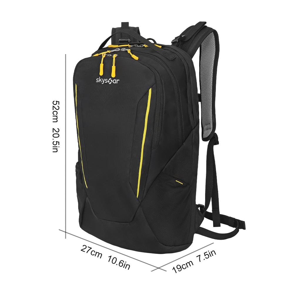 Black Jacquard Backpack - Detail 4
