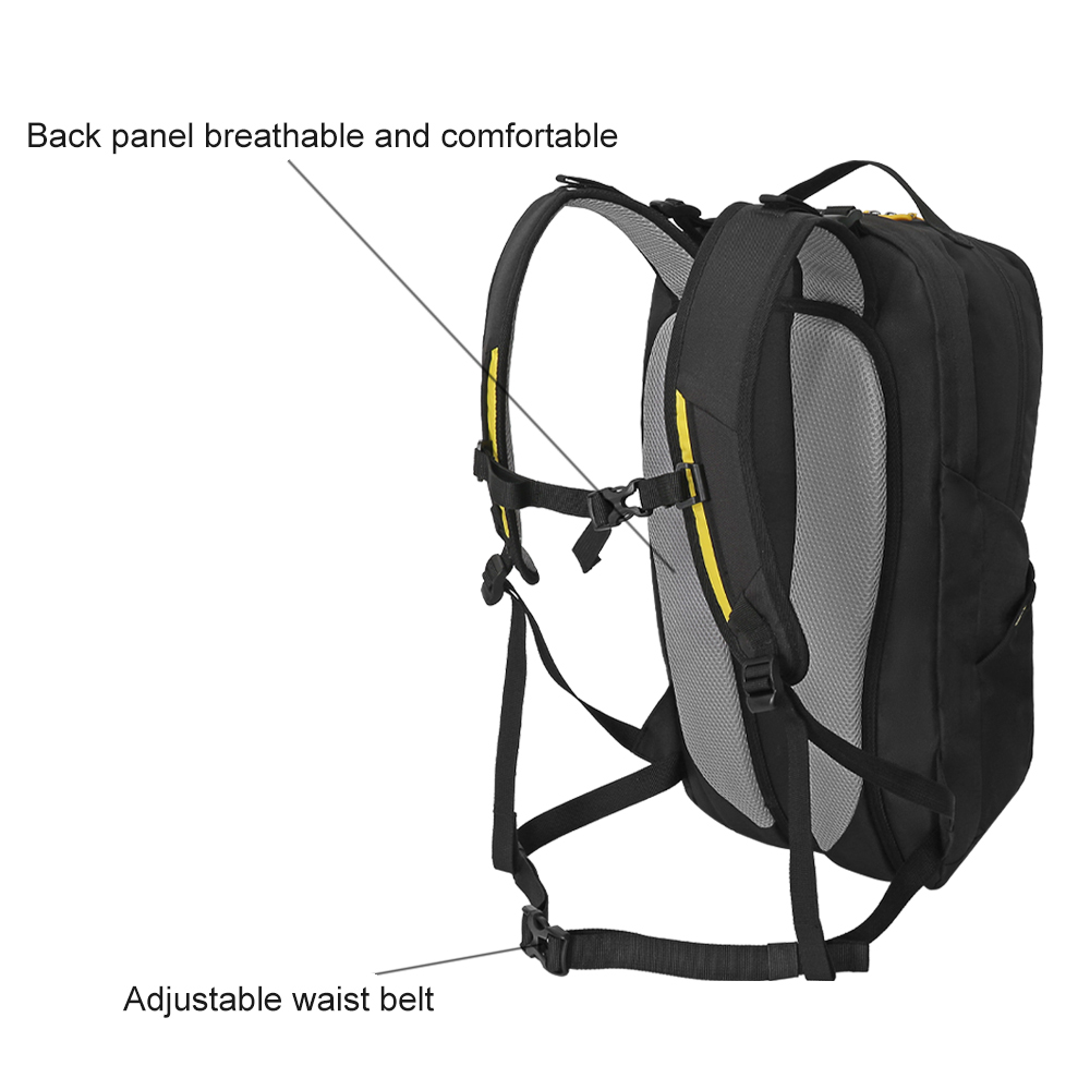 Black Jacquard Backpack - Detail 5