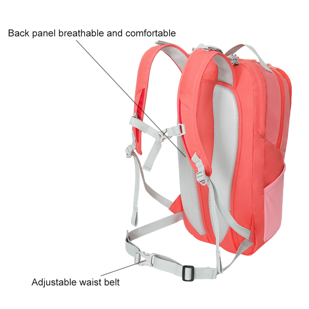 Pink Jacquard Backpack - Detail 5