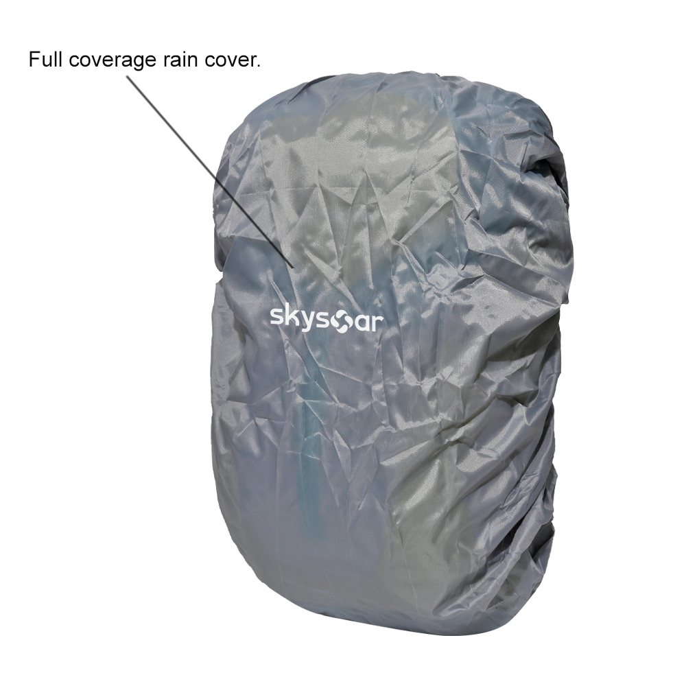 Blue & Orange Outdoor Backpack - Detail 7