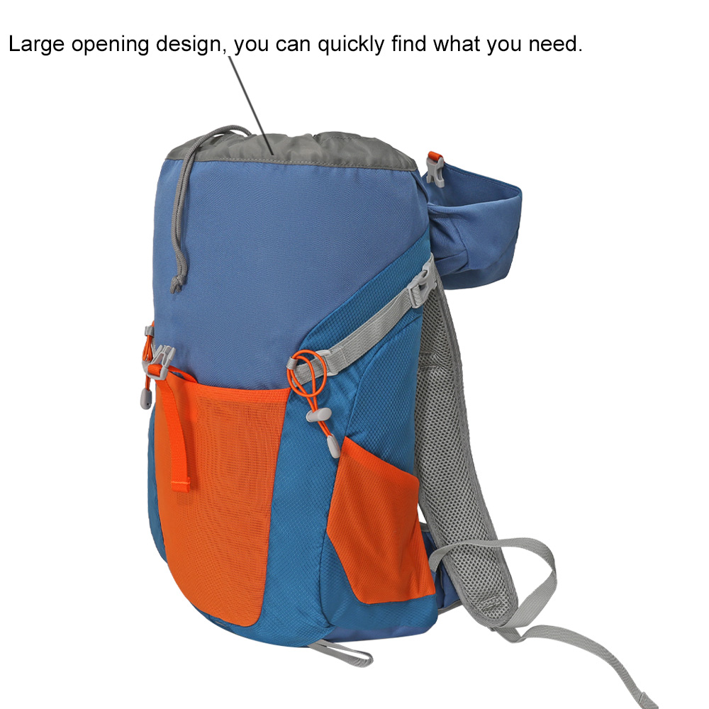 Blue & Orange Outdoor Backpack - Detail 8