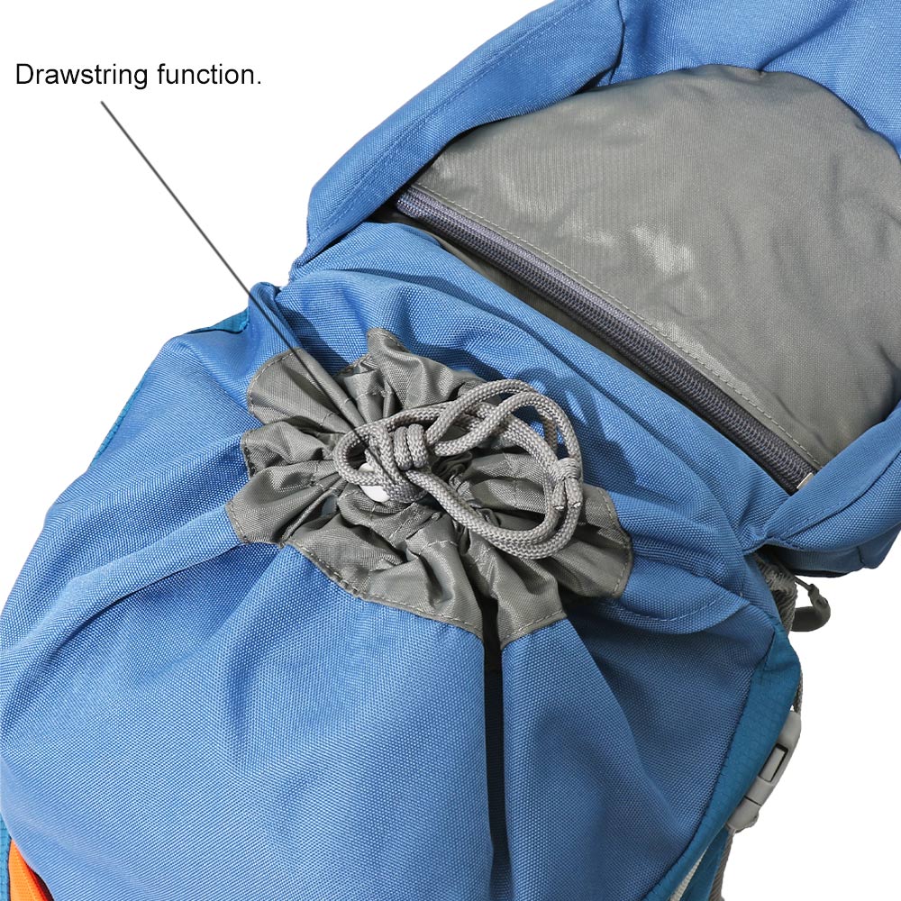 Blue & Orange Outdoor Backpack - Detail 9