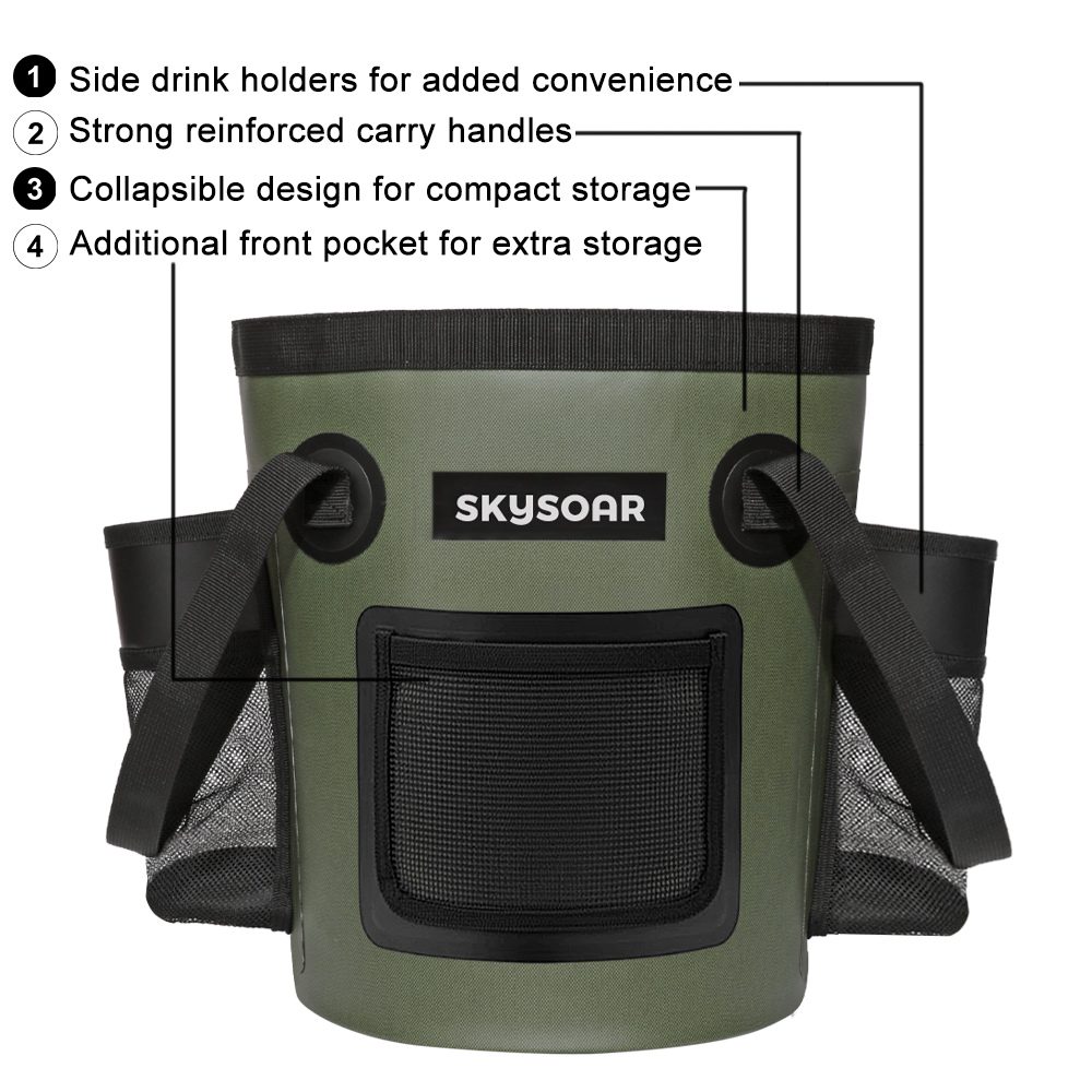 RF Welded Waterproof Shoulder Tote - SK68027 - Detail 5