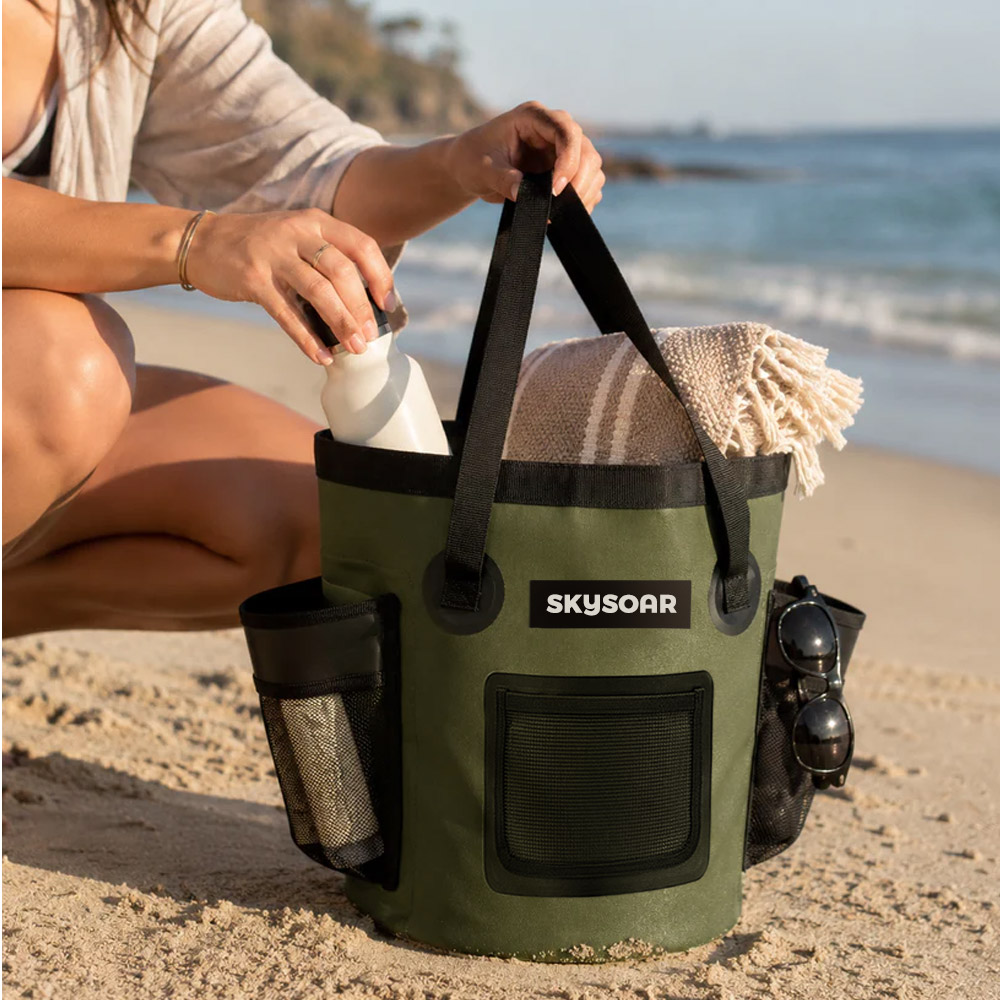 RF Welded Waterproof Shoulder Tote - SK68027 - Detail 9