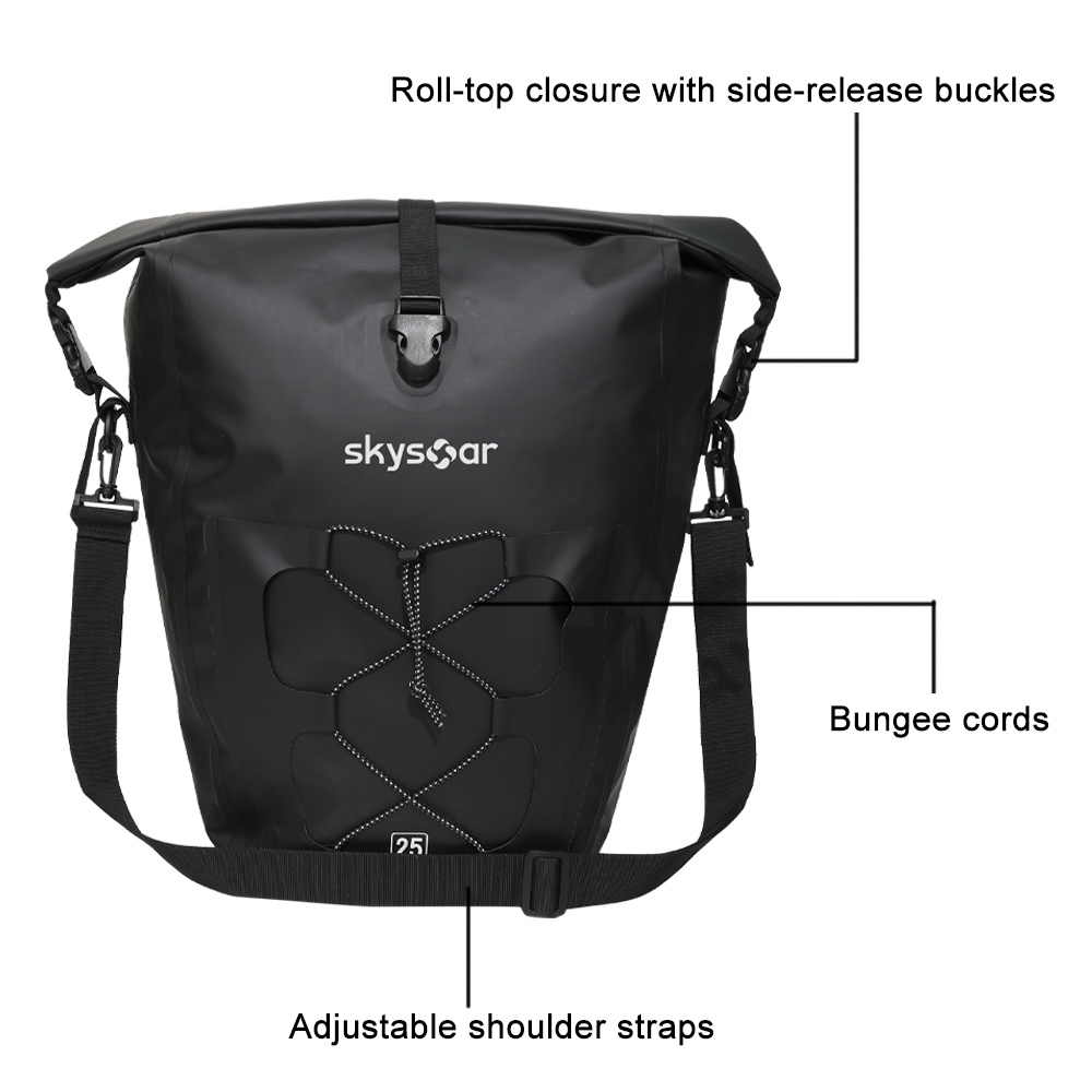 Welded Waterproof Bicycle Pannier - SK89020 - Detail 6