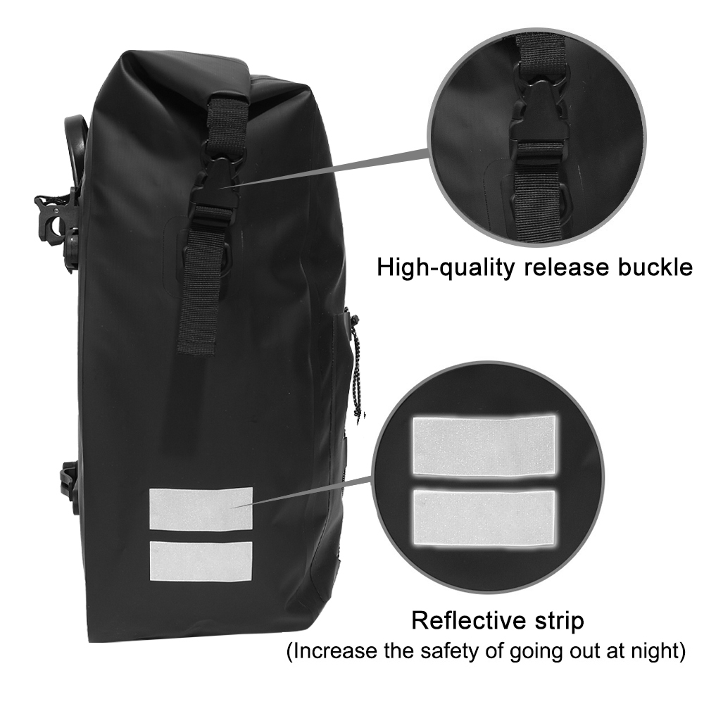 Welded Waterproof Bicycle Pannier - SK89020 - Detail 7